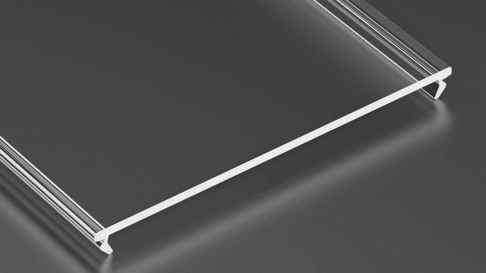 LUMINES SWIDE cover PMMA transparent 4,15 m